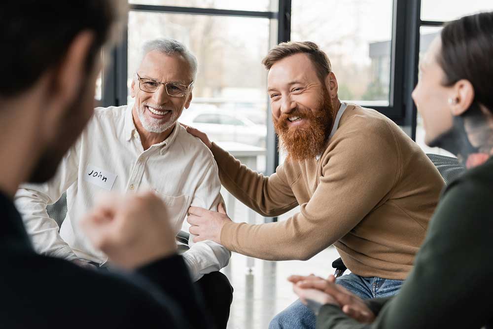 Group therapy session for alcohol addiction treatment in Jacksonville, FL Group therapy session for alcohol addiction treatment in Jacksonville, FL